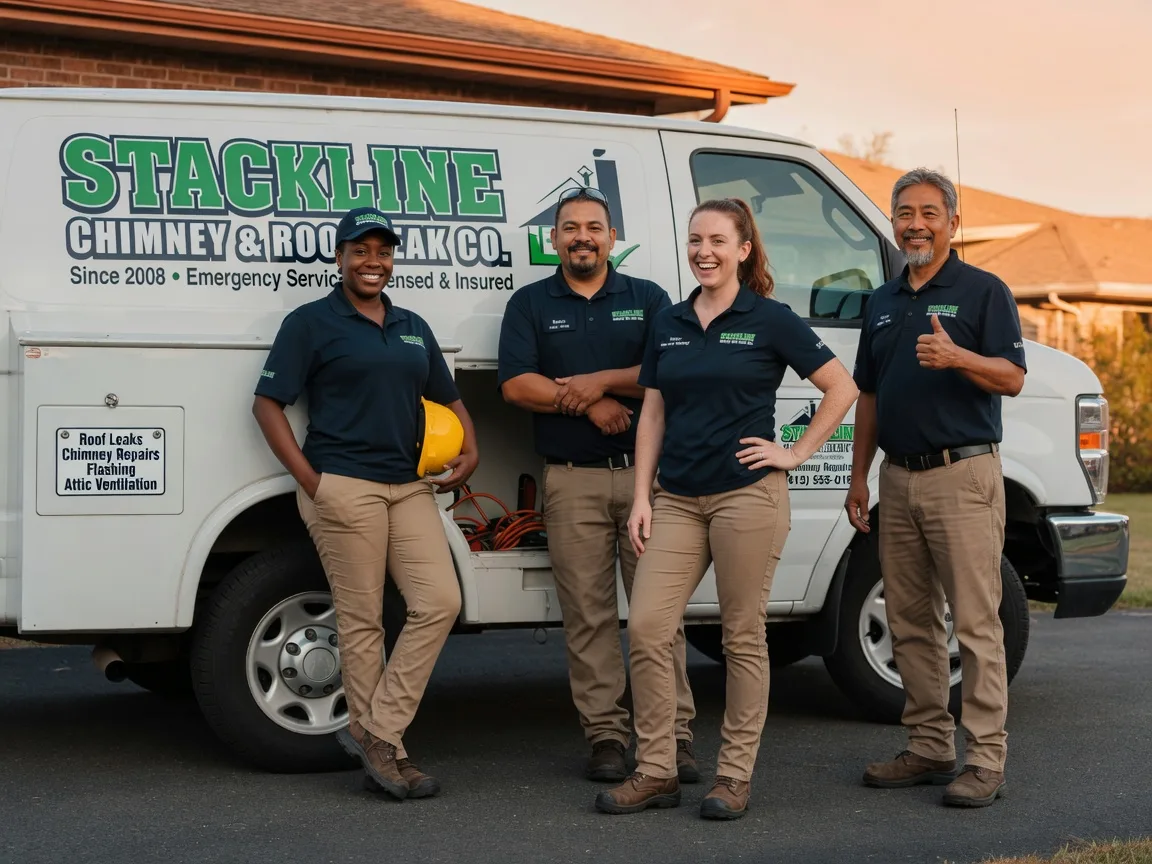 Chimney flashing repair company in Oronogo, MO